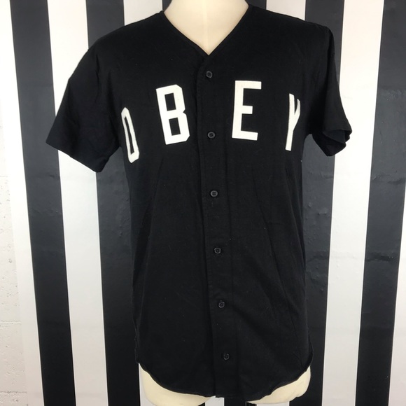 obey baseball jersey